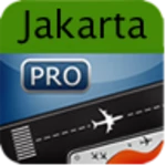 jakarta airport + flight tracker android application logo